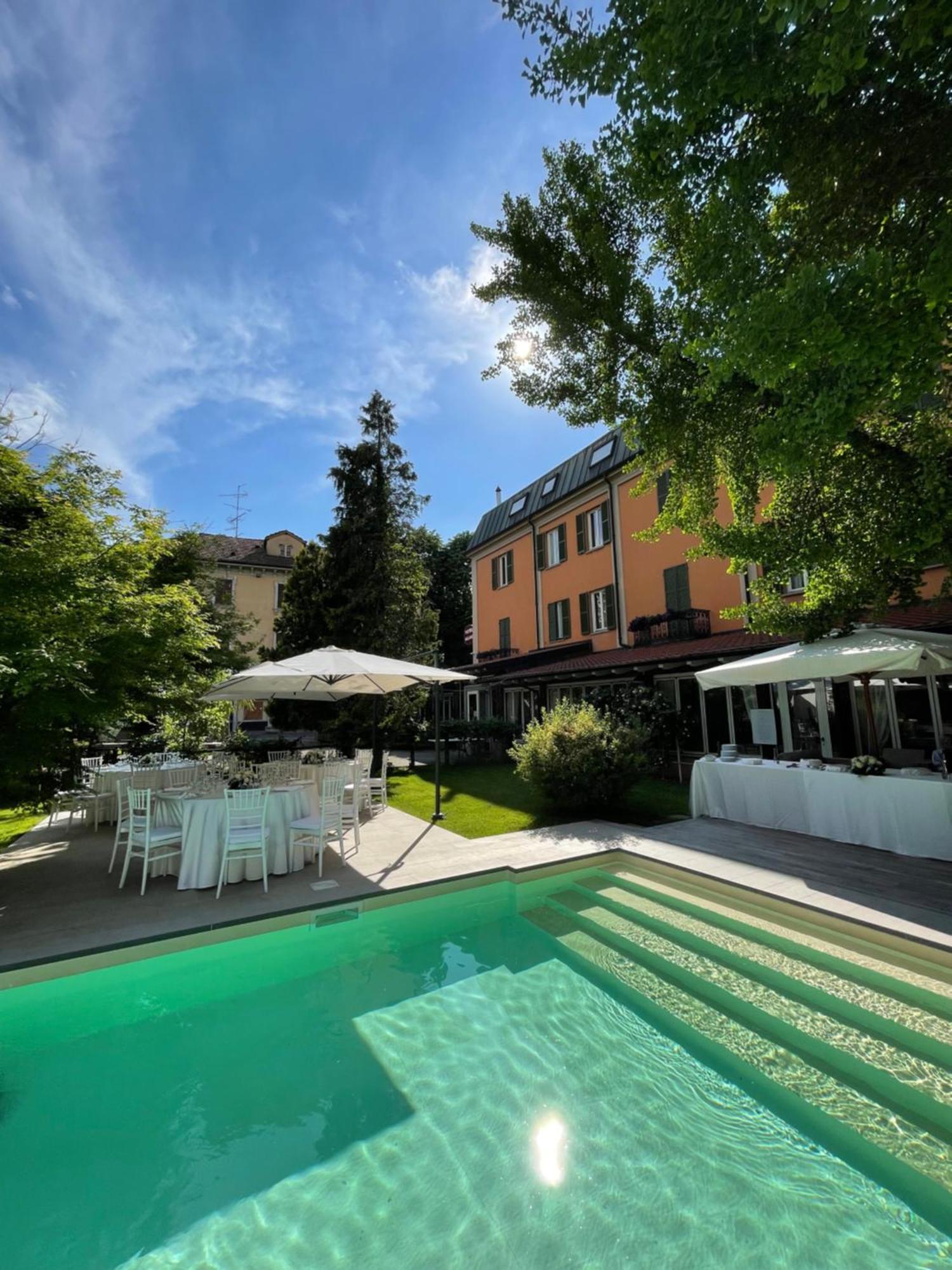 Hotel Milano Pool & Garden Salice Terme Zewnętrze zdjęcie